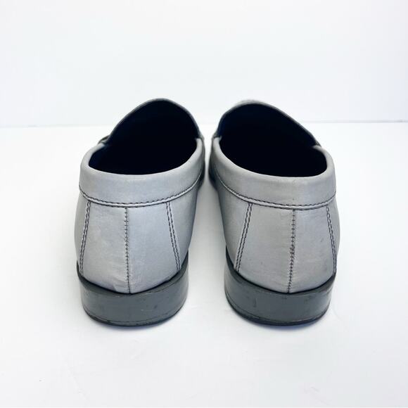 Cole Haan Nike Air Grey Silver Metallic Oxford Penny Loafer Men’s 9M main image 7